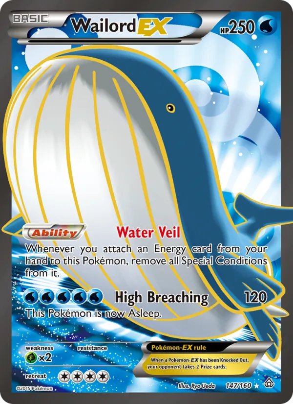 Wailord EX 147 · Primal Clash
