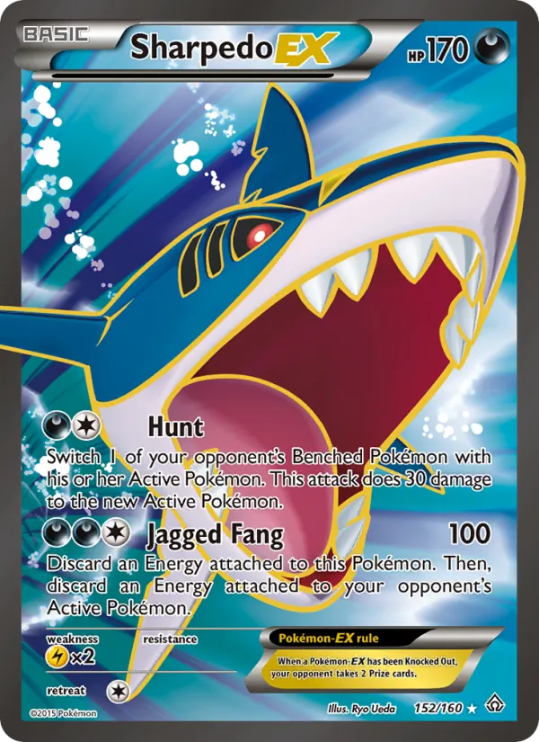 Sharpedo EX 152 · Primal Clash