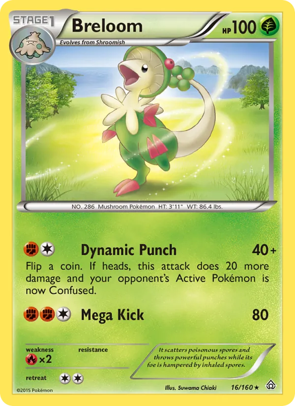 Breloom 16 · Primal Clash