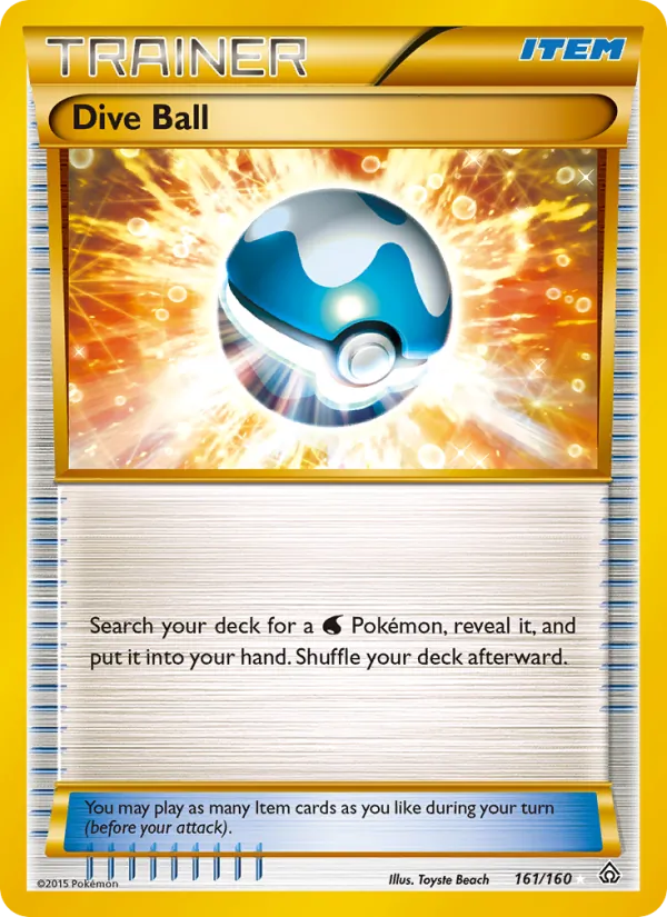 Dive Ball 161 · Primal Clash