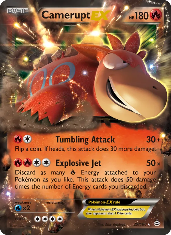 Camerupt EX 29 · Primal Clash