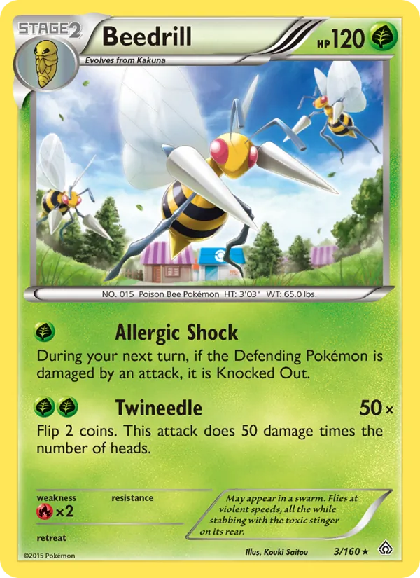 Beedrill 3 · Primal Clash
