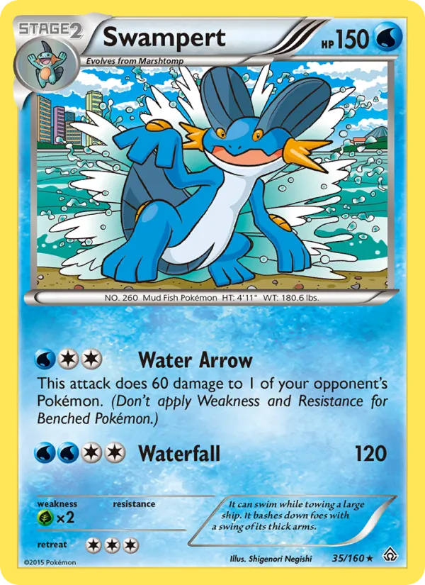 Swampert 35 · Primal Clash
