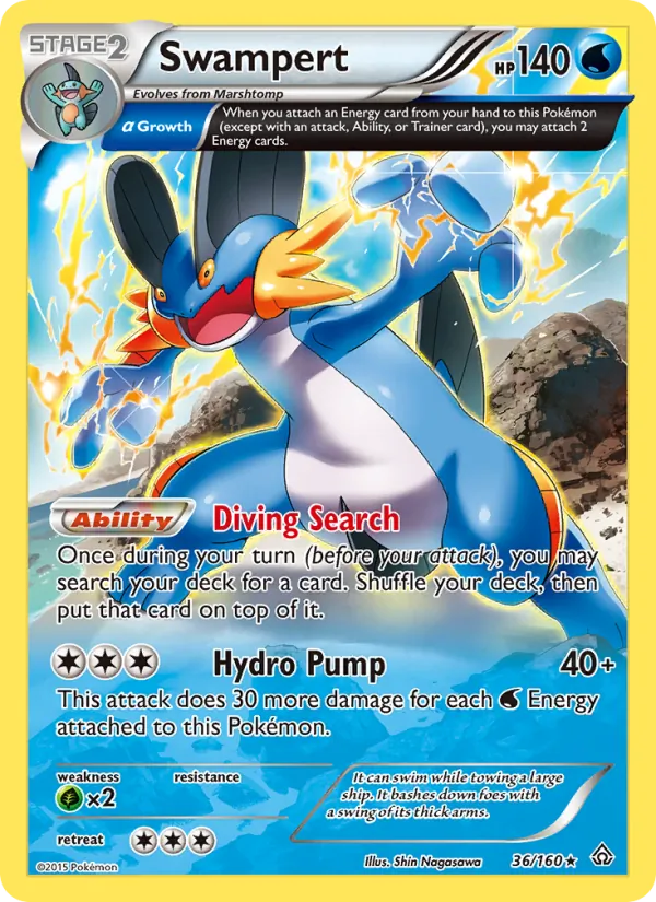 Swampert 36 · Primal Clash