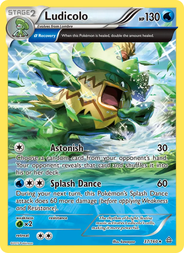 Ludicolo 37 · Primal Clash