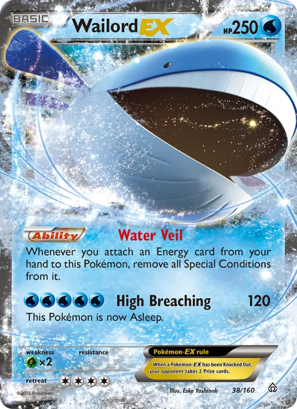 Wailord EX 38 · Primal Clash