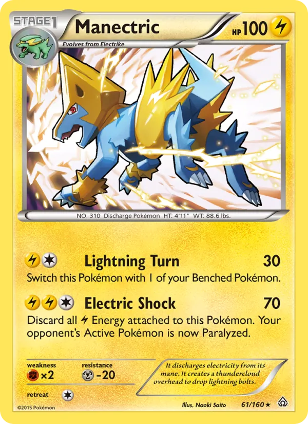 Manectric 61 · Primal Clash