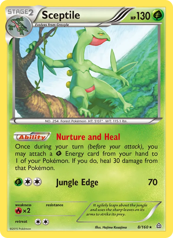 Sceptile 8 · Primal Clash