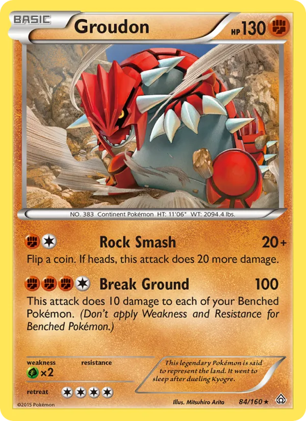 Groudon 84 · Primal Clash