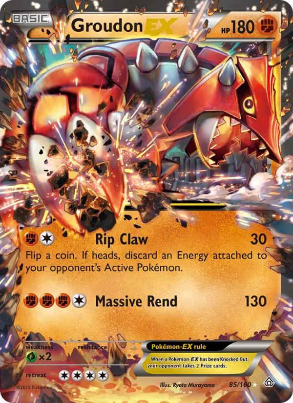 Groudon EX 85 · Primal Clash