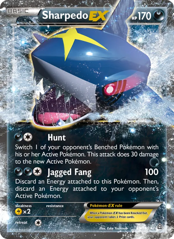 Sharpedo EX 91 · Primal Clash