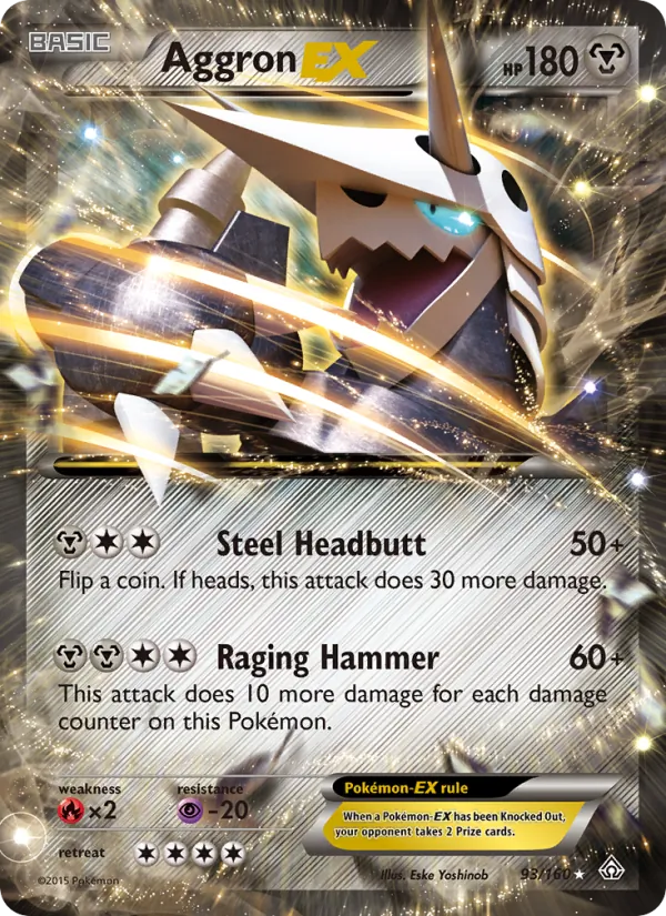Aggron EX 93 · Primal Clash