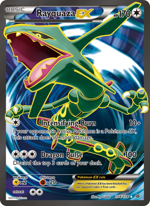 Rayquaza EX 104 · Roaring Skies
