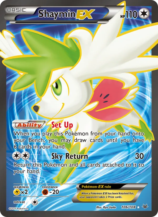 Shaymin EX 106 · Roaring Skies