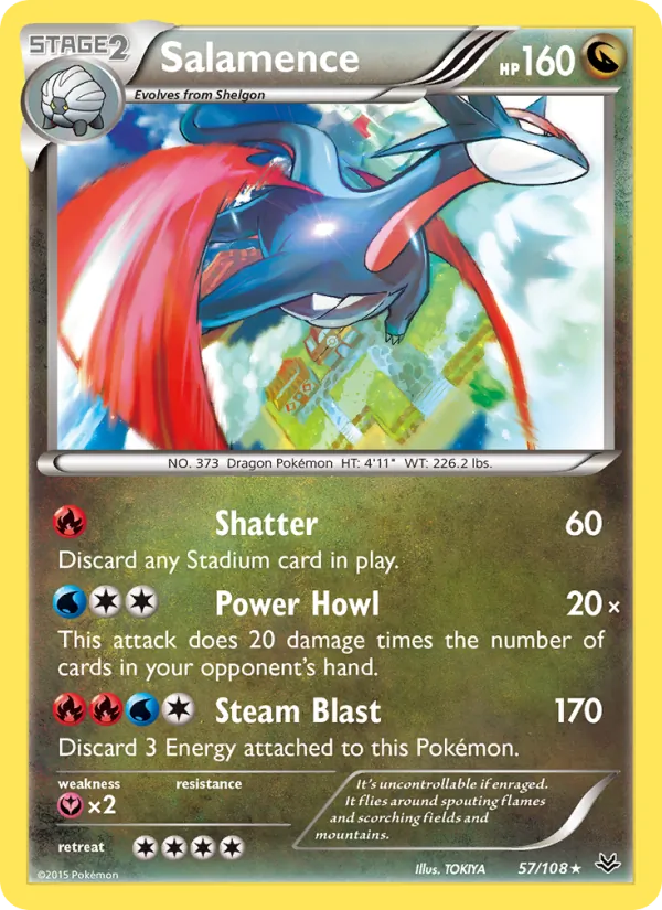 Salamence 57 · Roaring Skies