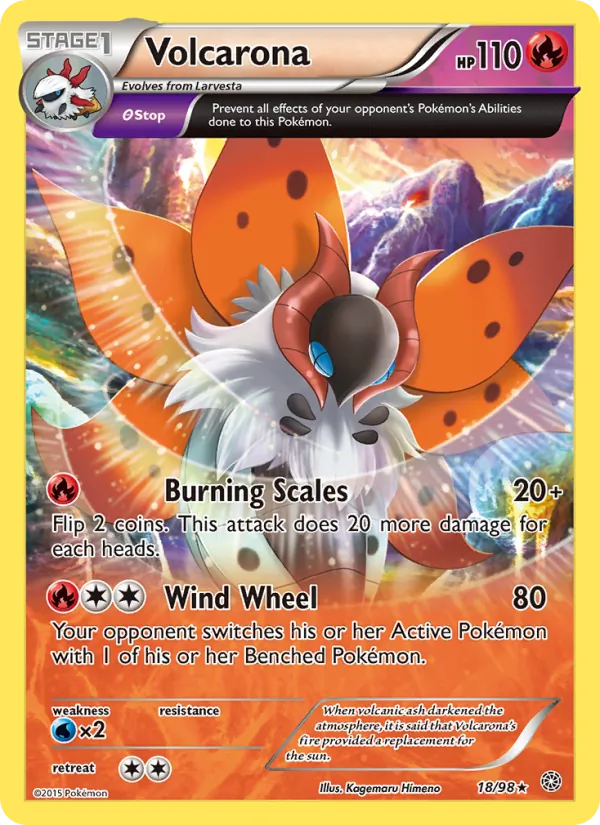 Volcarona 18 · Ancient Origins
