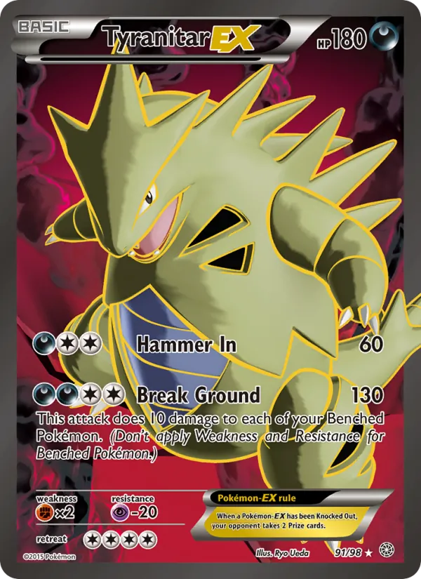 Tyranitar EX 91 · Ancient Origins
