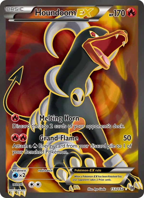 Houndoom EX 153 · BREAKthrough