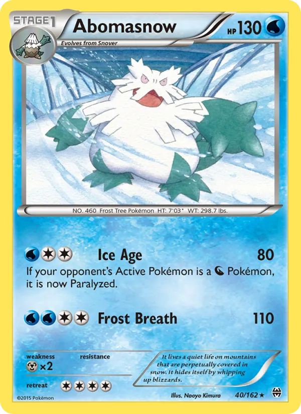 Abomasnow 40 · BREAKthrough
