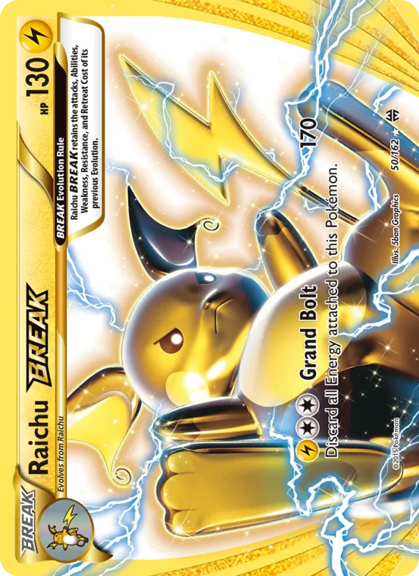 Raichu BREAK 50 · BREAKthrough