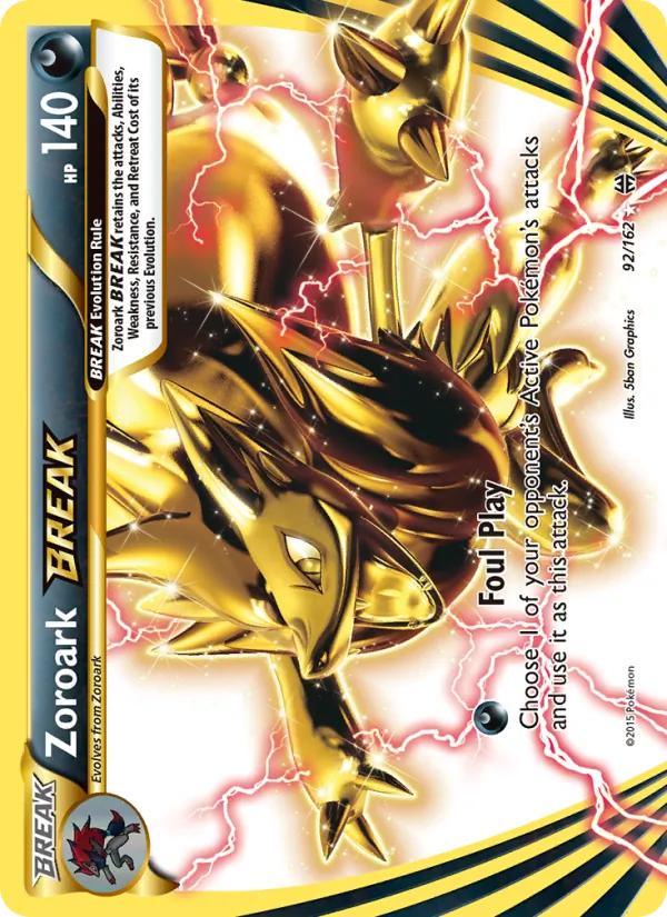 Zoroark BREAK 92 · BREAKthrough