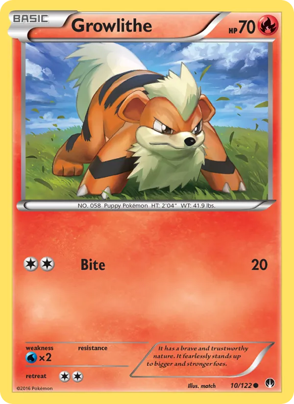 Growlithe 10 · BREAKpoint
