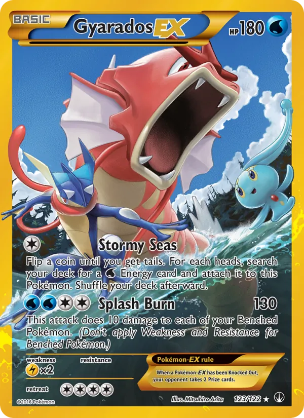Gyarados EX 123 · BREAKpoint