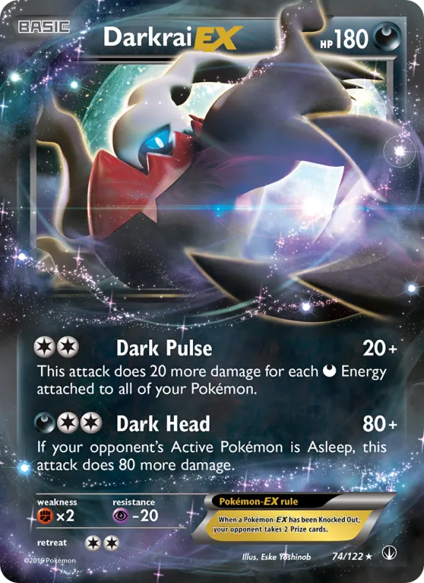 Darkrai EX 74 · BREAKpoint