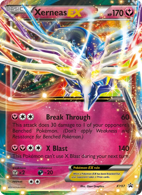 Xerneas EX XY07 · XY Black Star Promos