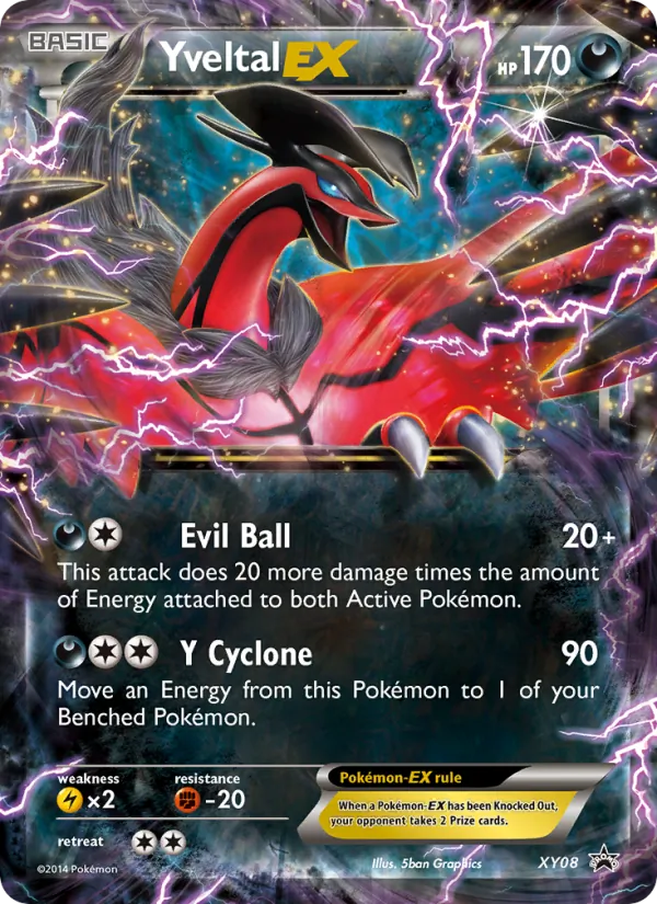 Yveltal EX XY08 · XY Black Star Promos