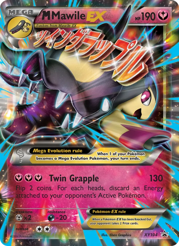 M Mawile EX XY104 · XY Black Star Promos