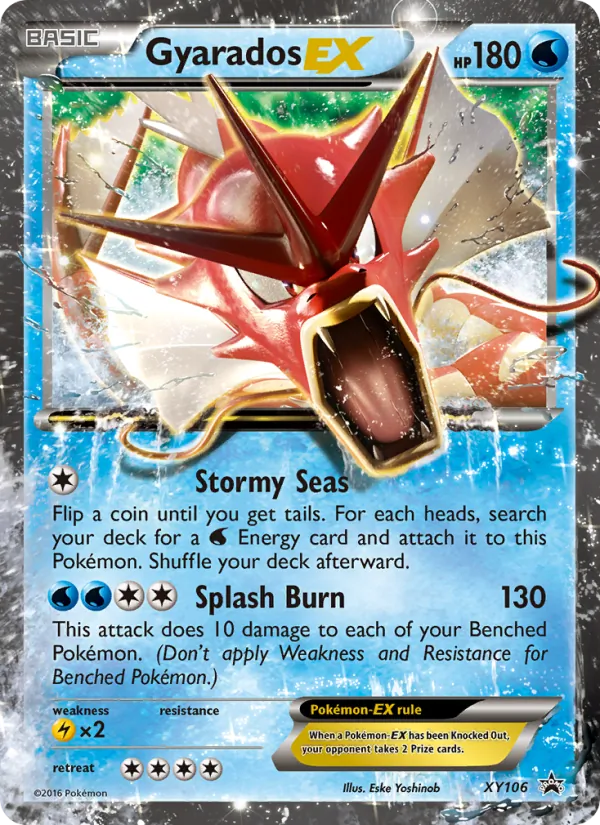 Gyarados EX XY106 · XY Black Star Promos