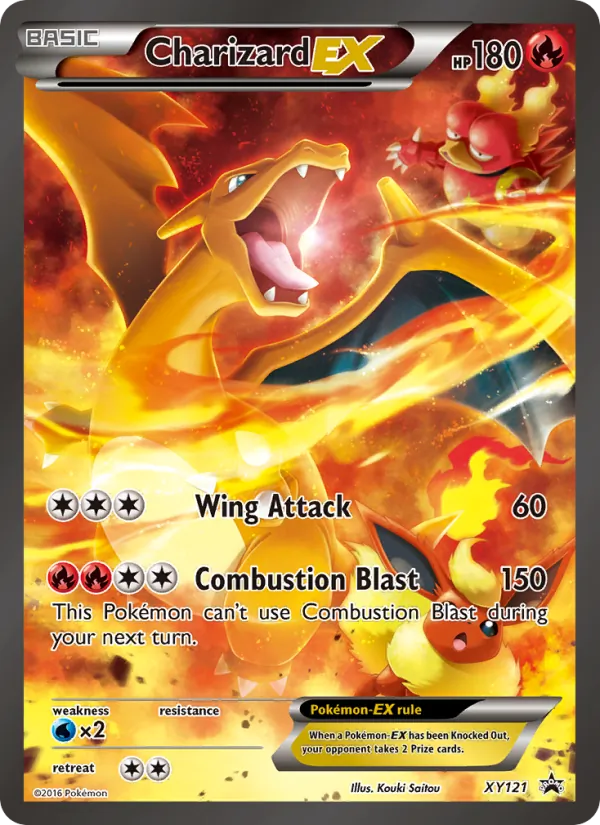 Charizard EX XY121 · XY Black Star Promos