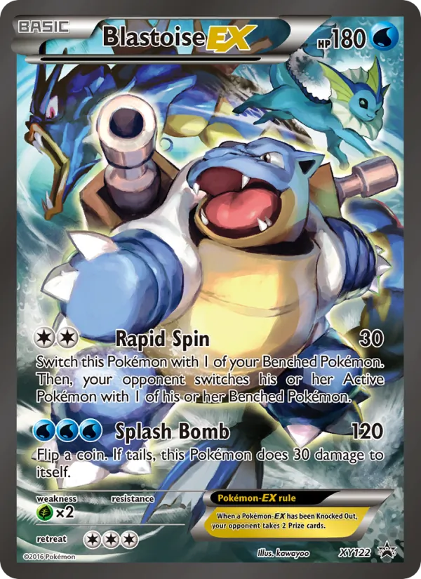 Blastoise EX XY122 · XY Black Star Promos