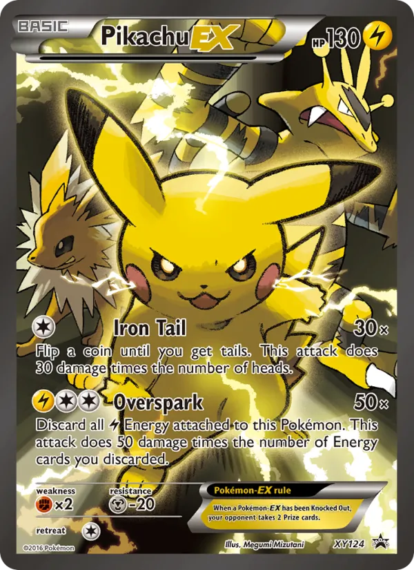 Pikachu EX XY124 · XY Black Star Promos