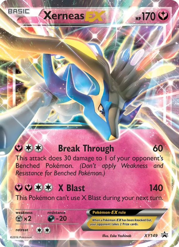 Xerneas EX XY149 · XY Black Star Promos