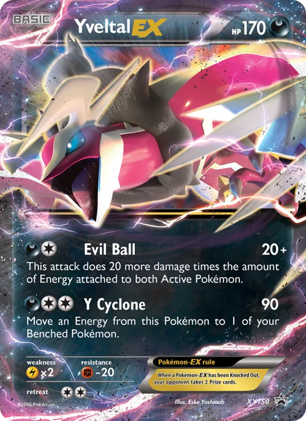 Yveltal EX XY150 · XY Black Star Promos