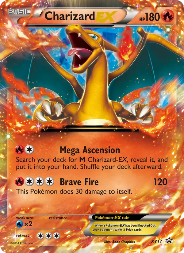 Charizard EX XY17 · XY Black Star Promos