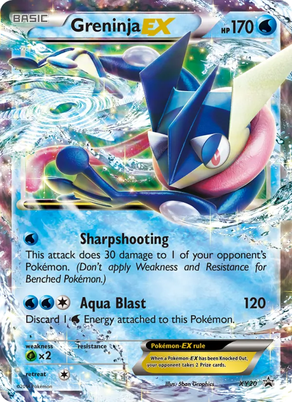 Greninja EX XY20 · XY Black Star Promos
