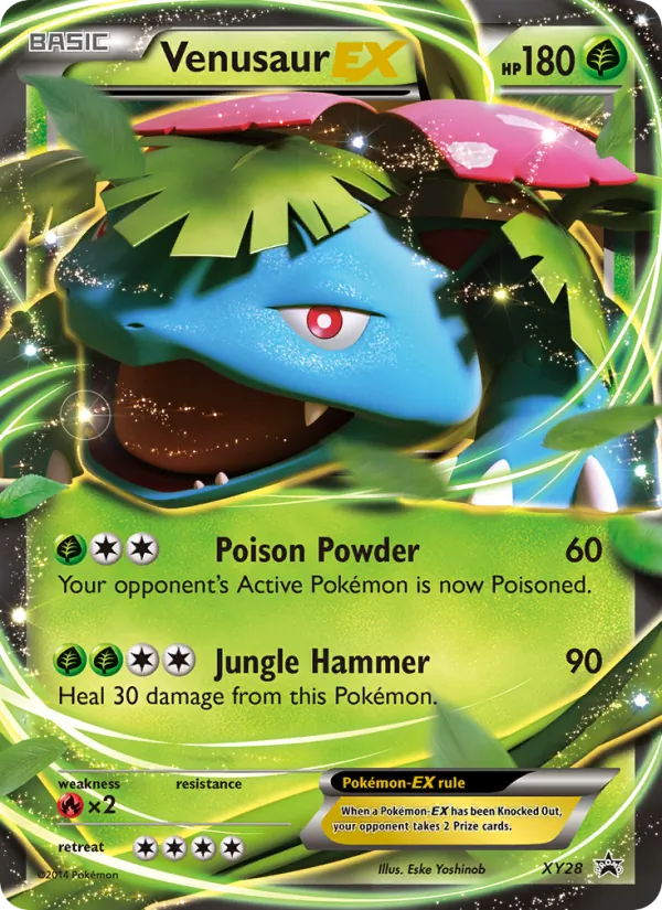 Venusaur EX XY28 · XY Black Star Promos
