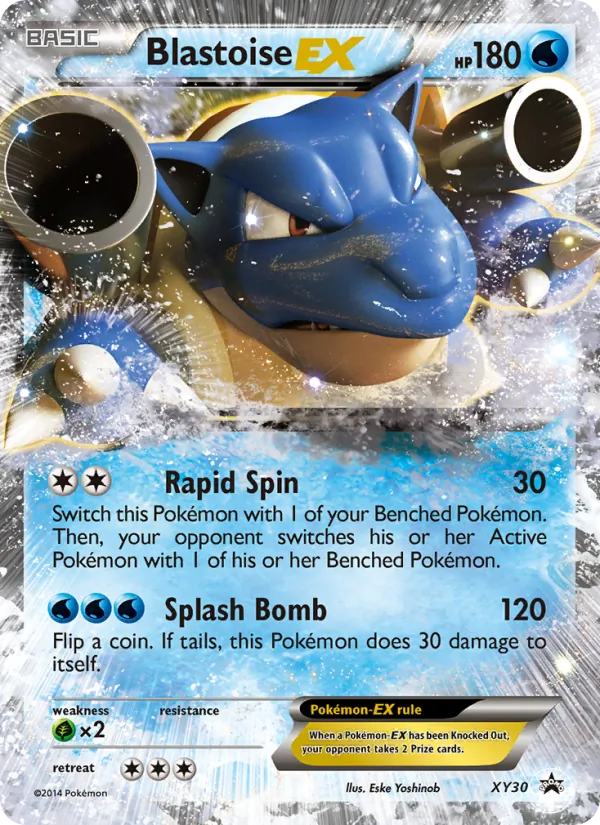 Blastoise EX XY30 · XY Black Star Promos