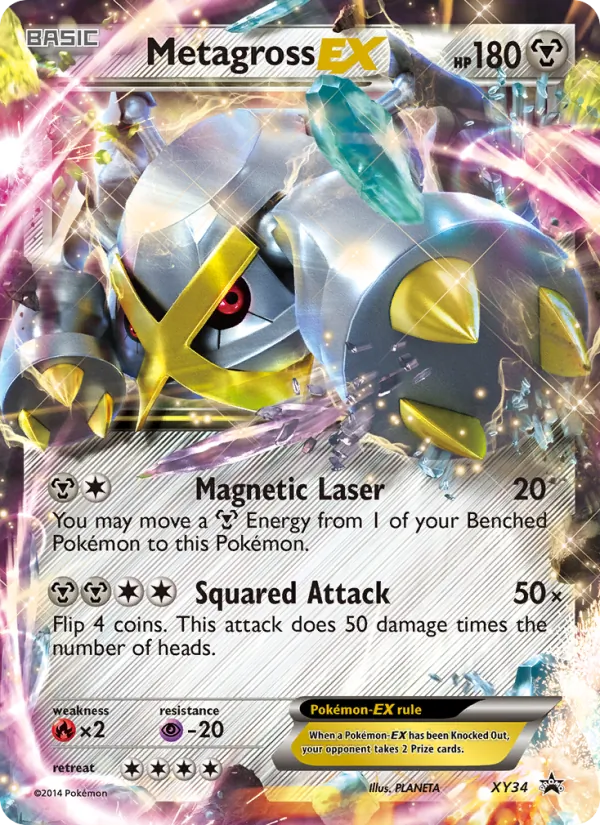 Metagross EX XY34 · XY Black Star Promos