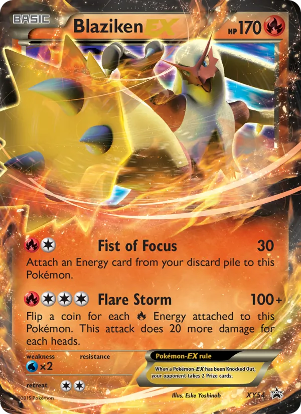 Blaziken EX XY54 · XY Black Star Promos