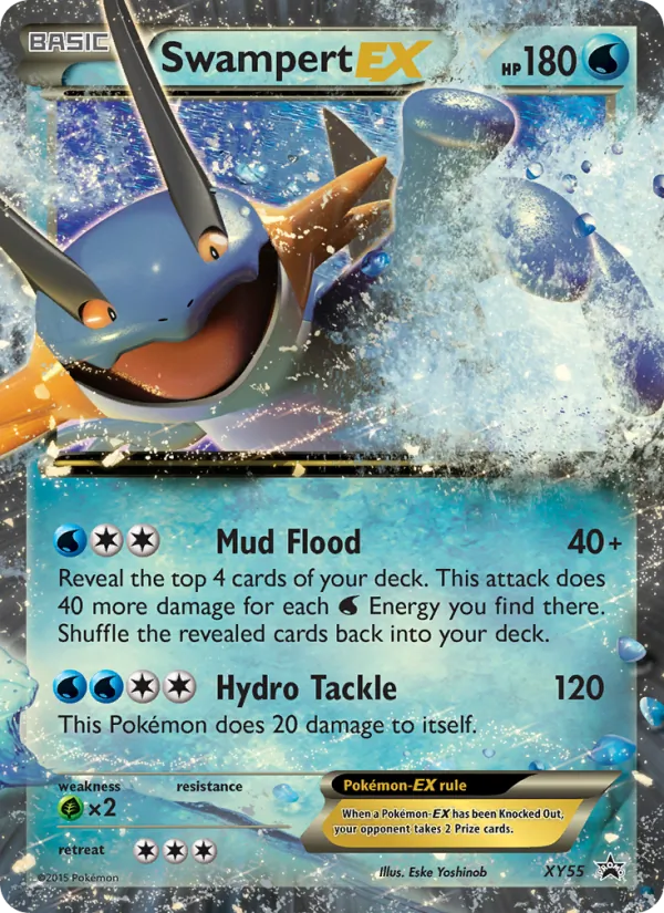 Swampert EX XY55 · XY Black Star Promos