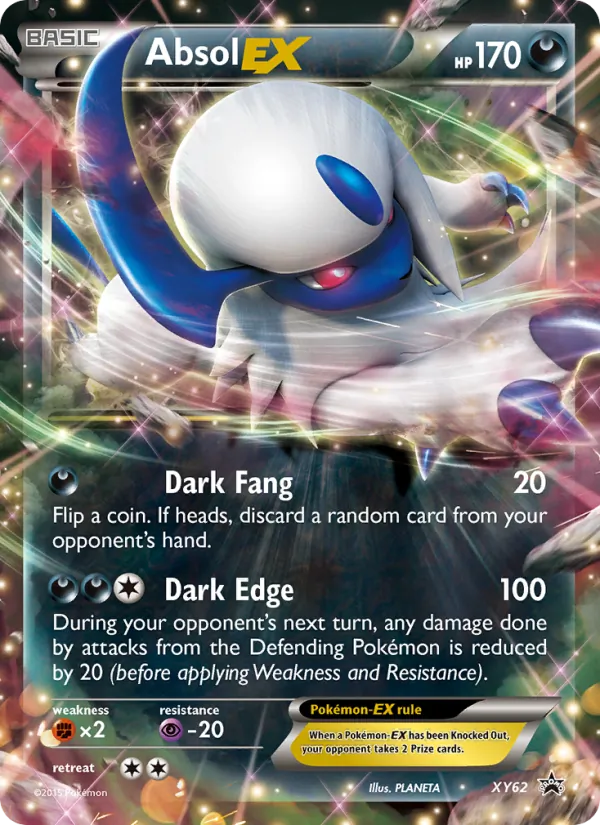 Absol EX XY62 · XY Black Star Promos