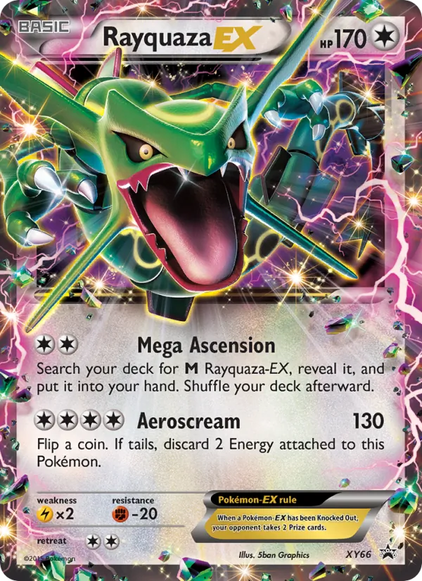 Rayquaza EX XY66 · XY Black Star Promos