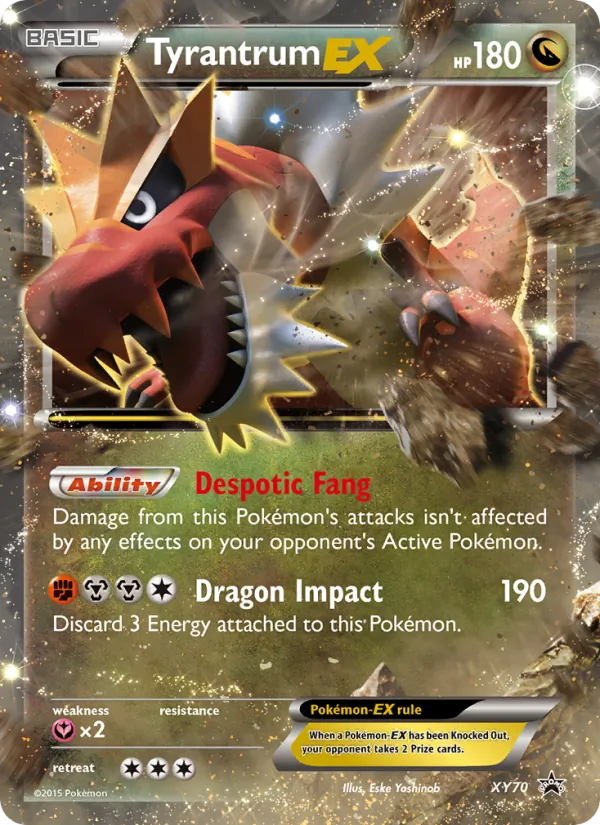 Tyrantrum EX XY70 · XY Black Star Promos