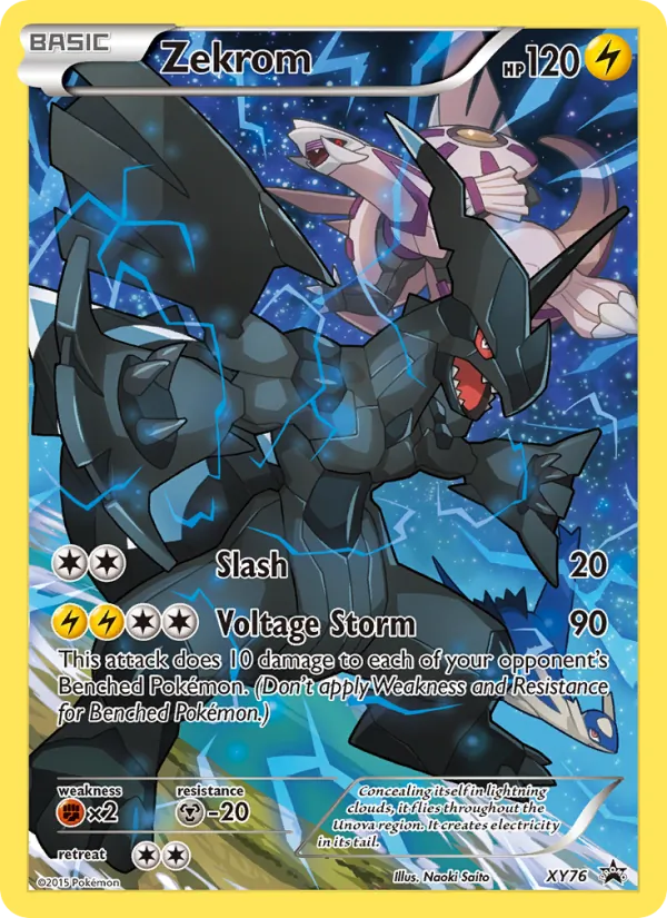 Zekrom XY76 · XY Black Star Promos