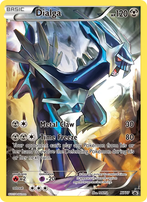 Dialga XY77 · XY Black Star Promos
