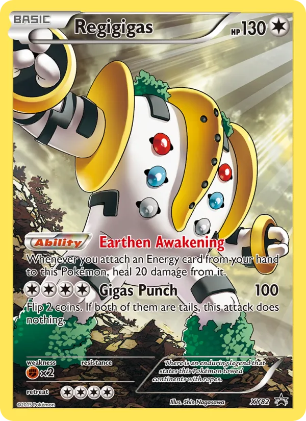 Regigigas XY82 · XY Black Star Promos